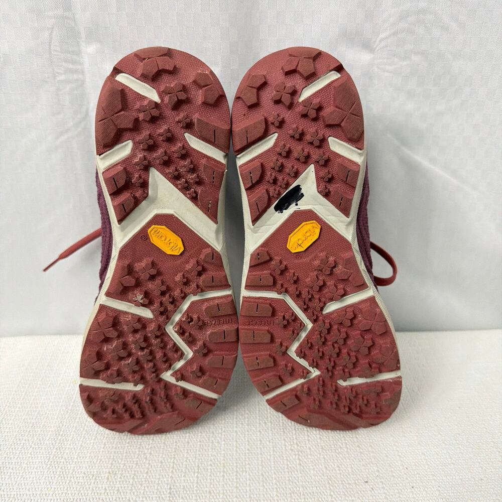 Vasque Shoes Womens Size 8.5 M Satoru Trail LT Low Vibram Hiking Mauve - Picture 10 of 10